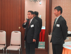 懇親会